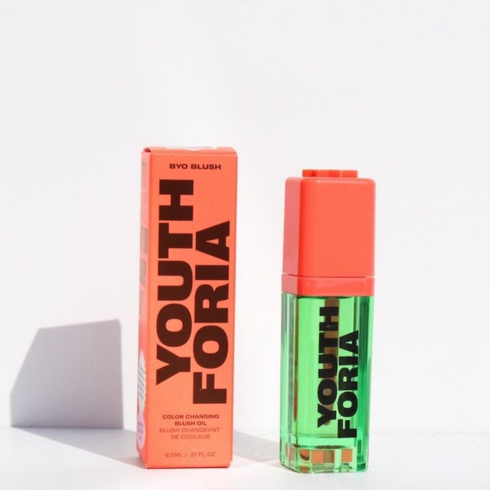 NIB Youth Foria BYO BLUSH Color Changing Blush Oil